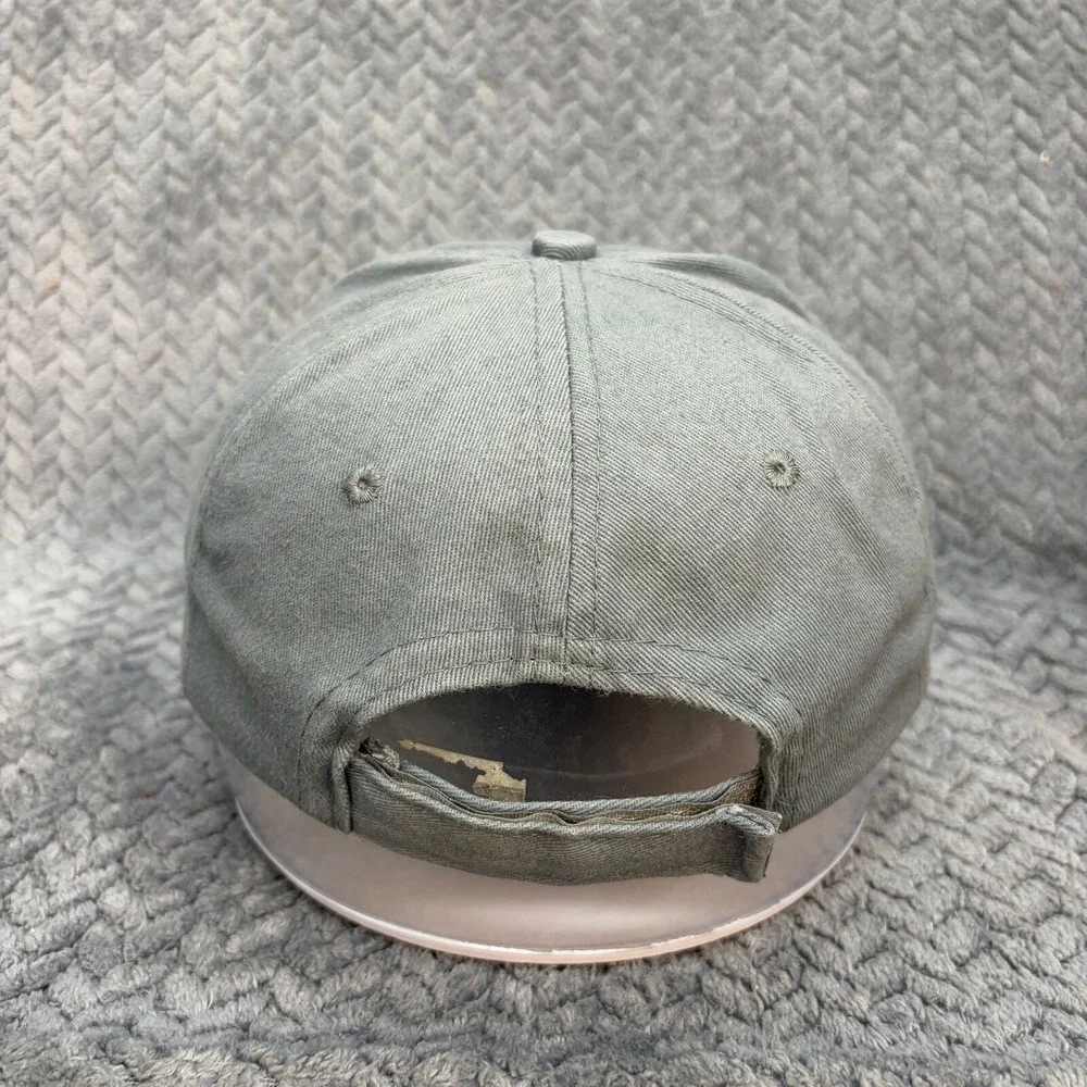 B.A.S.S. Bass Anglers Sportsman Society Fishing Hat Grey Blue Cotton Strapback